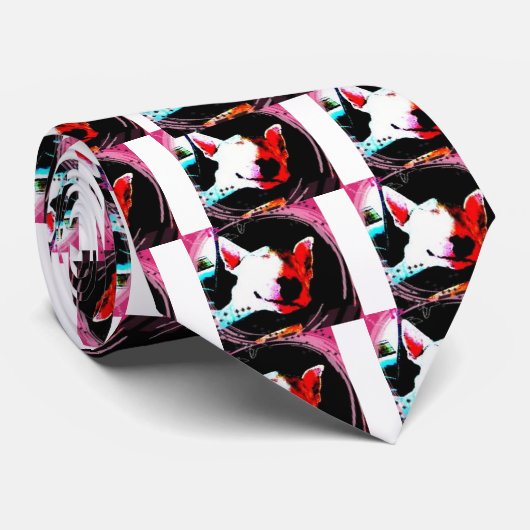 Cravate bull-terrier anglais (Roulé)