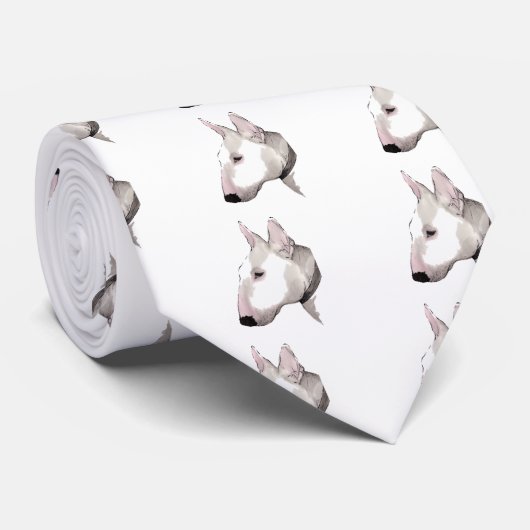 Cravate Bull-terrier anglais (Roulé)