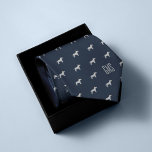 Cravate Bull Terrier Chiens Motif Monogrammé<br><div class="desc">Fun Bull Terrier chiens motif sur un arrière - plan bleu marine classique. Personnalisez avec un monogramme pour en faire un cadeau parfait. Vous cherchez une couleur différente ? Pas de problème ! Cliquez simplement sur le bouton "Personnaliser" et sélectionnez la couleur arrière - plan de votre choix.</div>