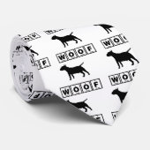 Cravate Bull-terrier miniature (Roulé)