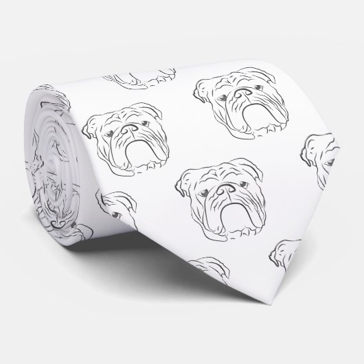 Cravate Bulldog (Roulé)