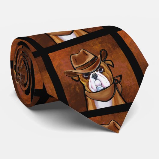 Cravate Bulldog (Roulé)