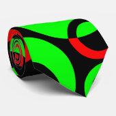 Cravate Bulles Abstraites 04 (Roulé)