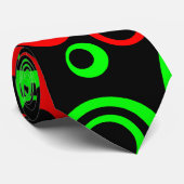 Cravate Bulles Abstraites 07 (Roulé)