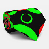 Cravate Bulles Abstraites 12 (Roulé)