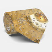 Cravate Bulles de champagne 2 (Roulé)