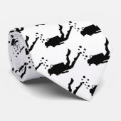 Cravate Bulles de plongeur autonome (Roulé)