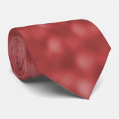 Cravate Bulles rouges (Roulé)