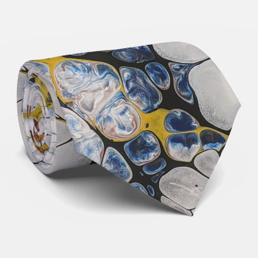 Cravate Bulles Sky (Roulé)