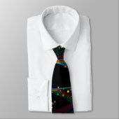 Cravate Bulles torrentielles dans multi-couleurs motif Bla (Attaché)