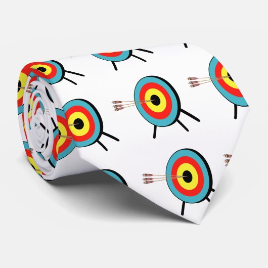 Cravate Bullseye à trois flèche (Roulé)