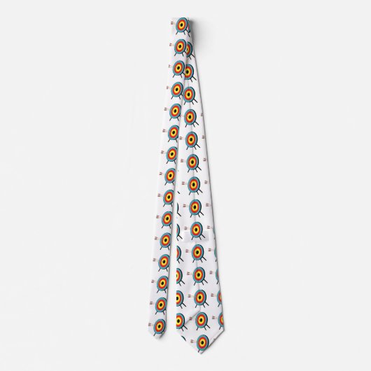 Cravate Bullseye à trois flèche (Dos)