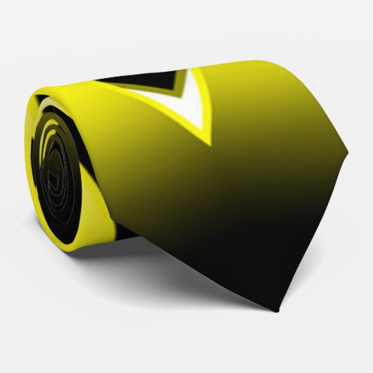 Cravate Bumblebee Color Gradient Perspective Dessin (Roulé)