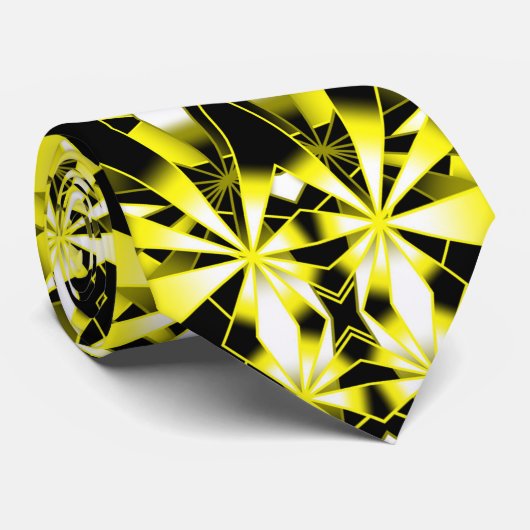 Cravate Bumblebee Color Gradient Perspective Dessin (Roulé)