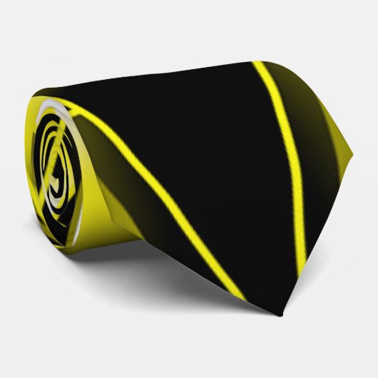 Cravate Bumblebee Color Gradient Perspective Dessin (Roulé)