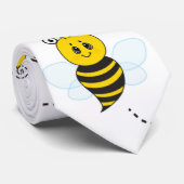 Cravate Bumblebee volant Jaune Noir Bumble Bee (Roulé)