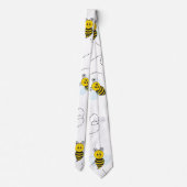 Cravate Bumblebee volant Jaune Noir Bumble Bee (Dos)