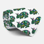 Cravate Bunnies de Pâques (Roulé)