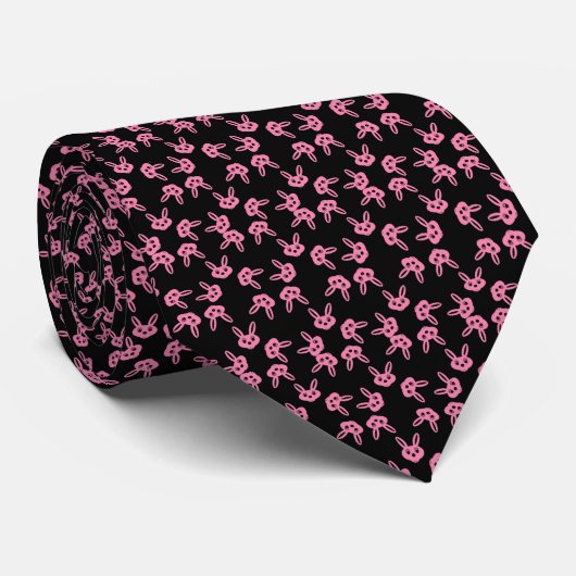 Cravate bunniespattern, bunniespattern, bunniespattern,… (Roulé)