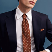 Cravate Burange William Morris Floral Golden Star