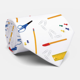 Cravate Bureau scolaire et artisanat Fournitures Motif