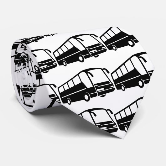 Cravate Bus autocar (Roulé)