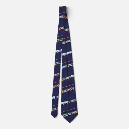 Cravate Bus du métro Necktie (Dos)