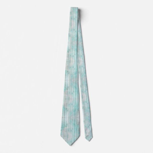 Cravate Business Festive Motif Blue Wood (Devant)