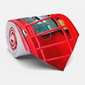 Cravate Cabine téléphonique (Roulé)