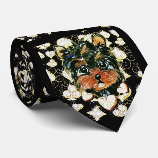 CRAVATE CACA BRILLANT (Roulé)