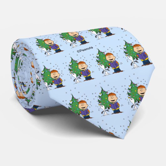 Cravate cacahuètes | Noël (Roulé)