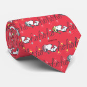 Cravate cacahuètes | Snoopy Holiday Ho Ho Ho Holiday Motif (Roulé)