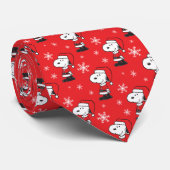 Cravate cacahuètes | Snoopy Santa Claus (Roulé)