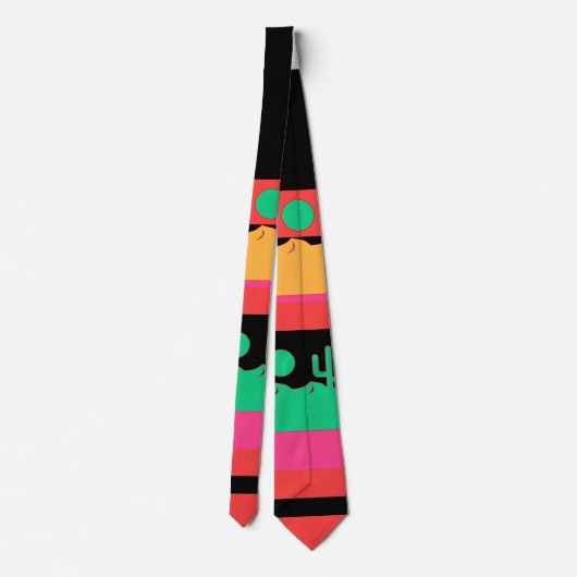 Cravate Cactus du désert (Dos)