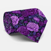 Cravate Cadeau Audacieux Pour Petit Ami Fleur De Carnation (Roulé)