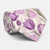 Cravate Cadeau Chic Garçon d'Honneur Tulipe (Roulé)