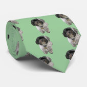 Cravate Cadeau de chien de Havanese (Roulé)