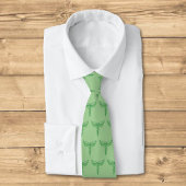 Cravate Cadeau de col avec feuilles
