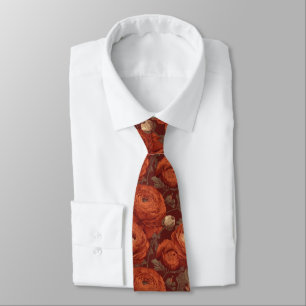 Cravate Cadeau de Noël chic pour mari Ranunculus Fleur