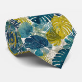 Cravate Cadeau de Noël original pour petit ami floral trop (Roulé)