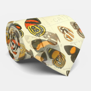 Cravate cadeau d'été de papillons
