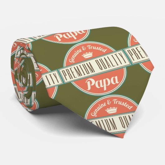 Cravate Cadeau (drôle) de papa (Roulé)