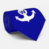 Cravate Cadeau drôle d'insulte de Wanchor d'Ancre de W (Roulé)