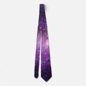 Cravate Cadeau Galaxy, Hommes et Femmes, Motif spatial (Dos)