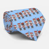 Cravate Cadeau mignon de quartet de raseur-coiffeur (Roulé)