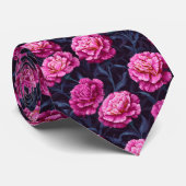 Cravate Cadeau mignon pour petit ami oeillet (Roulé)