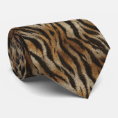 Cravate Cadeau mignon pour petit ami Tigre (Roulé)