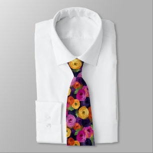 Cravate Cadeau Unique pour Garçons d'Honneur Fleur de Reno