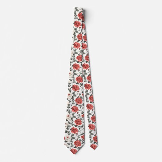 Cravate Cadeau Unique pour la Fête des Pères Rose (Devant)