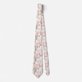 Cravate Cadeaux à la mode pour père fleur de tulipe (Devant)